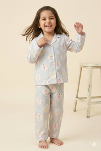 Boy wearing Anaario Vintage Garden Night Suit