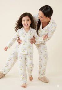 Boy wearing Anaario Vintage Garden Night Suit