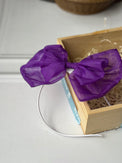 Anaario Violet Sheer Organza Bow Hairband, hair band for kids