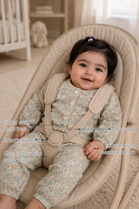 Cottage Bloom Baby Set features