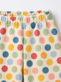 Multi Polka Barrel Pant Set flat lay by Anaario