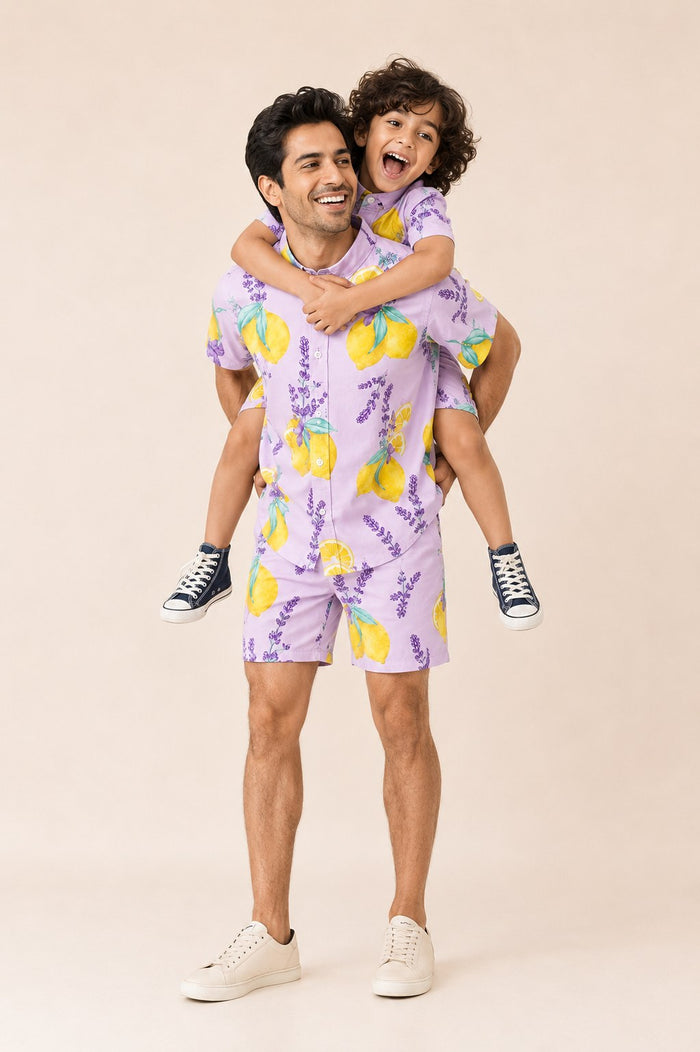 Lavender Lemon Co-ord Set