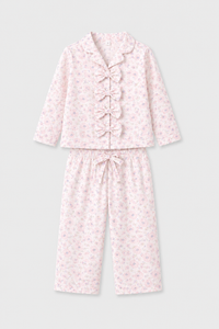 Girl wearing Anaario Whispering Pink Night Wear