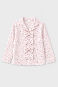 Girl wearing Anaario Whispering Pink Night Wear