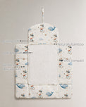 Puppy & Whale Bamboo Baby Changing Mat features