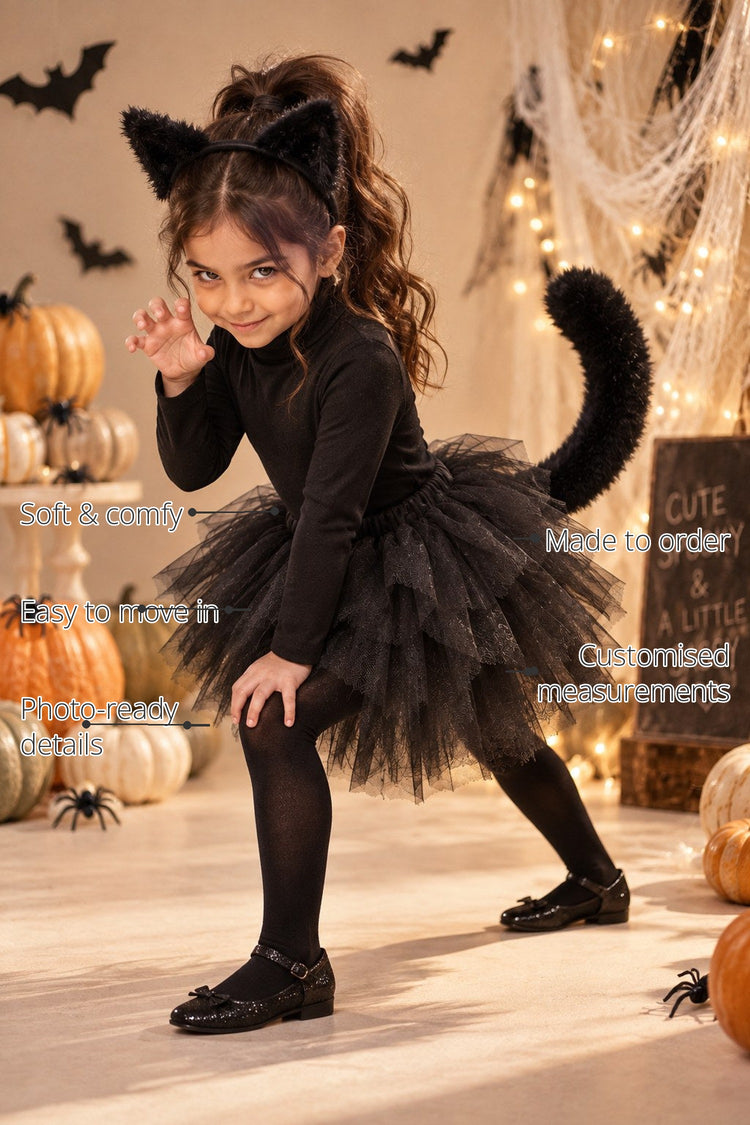 Cat Girls' Costume features
