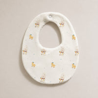 Yellow duck bamboo baby bib by Anaario