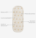 Anaario Yellow Duck Bamboo Baby Burp Cloth key features