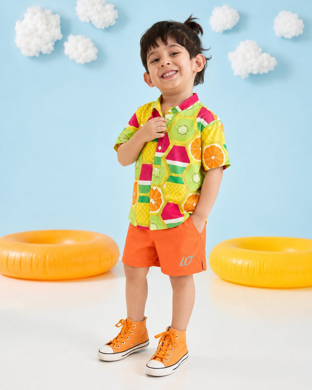 Anaario Yellow Kiwi Co-ord Set