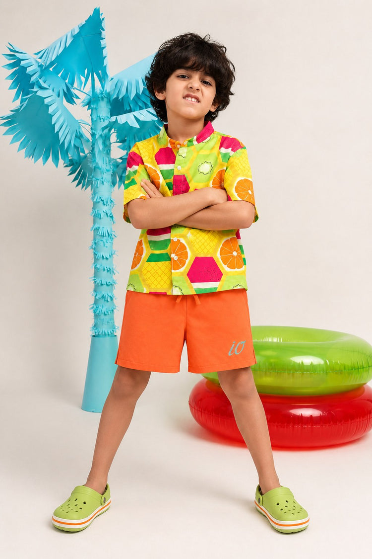 Anaario Yellow Kiwi Co-ord Set