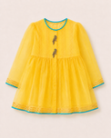 Indian Yellow Parrot Patiala Salwar Set - Anaario - Image 4