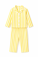 Boy wearing Anaario Yellow Stripes Night Suit