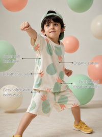 Pineapple Punch Boys' Co-ord Set features