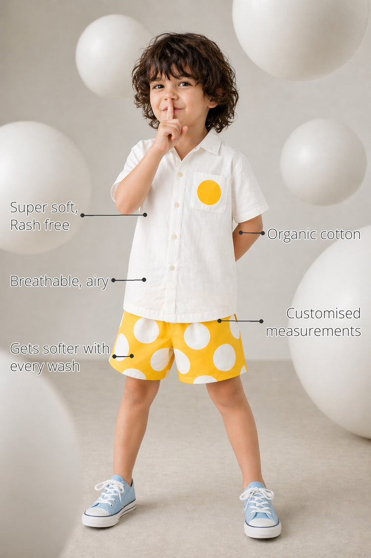 Sunshine Pop Boys' Shorts features