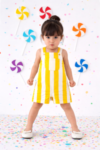 The Lemonade Stripe Romper