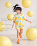 The Bubble-Pop Girls' Shorts Set features