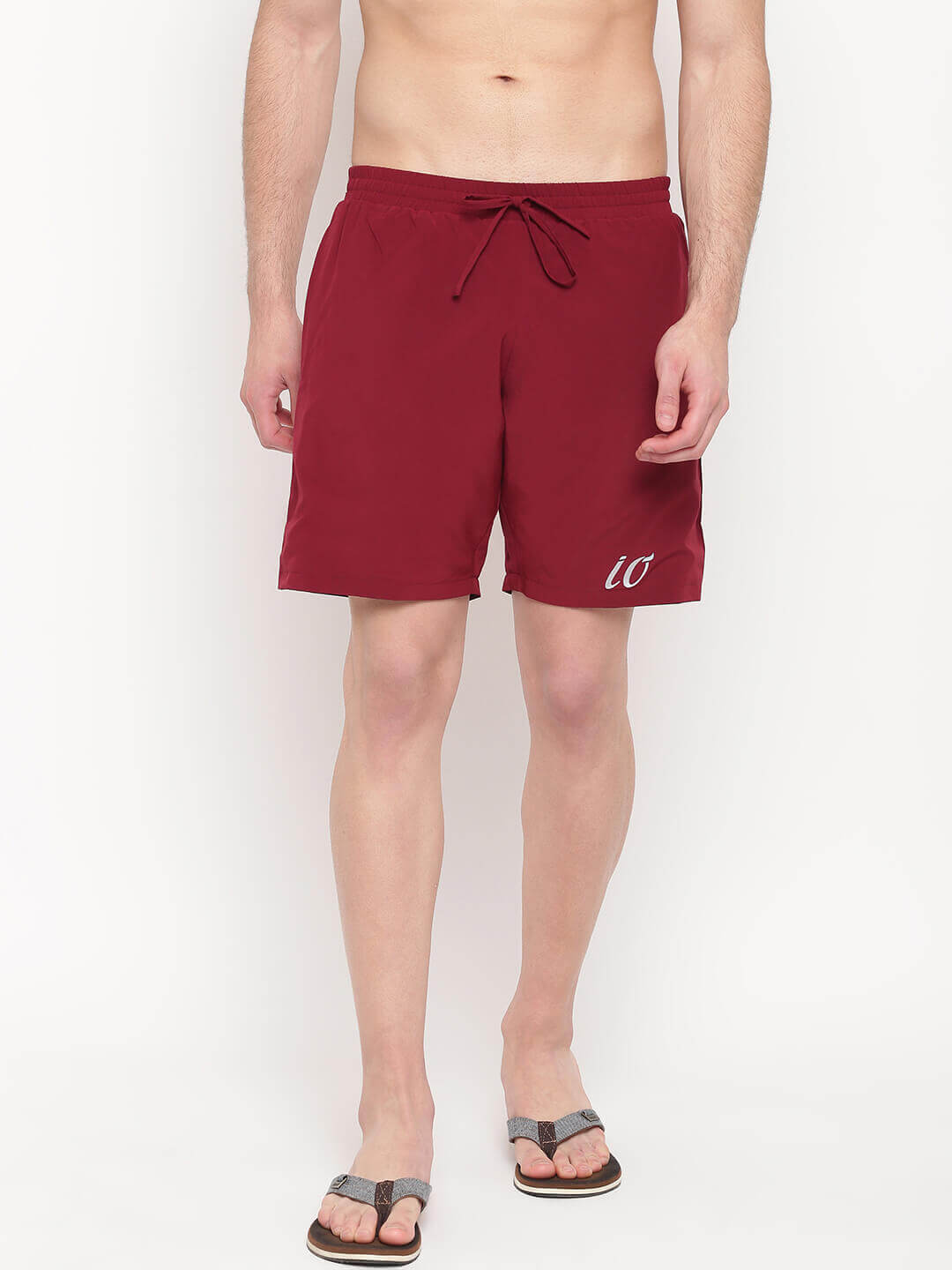 Maroon & Black Reversible Shorts