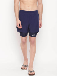 Navy Shorts with Jammers