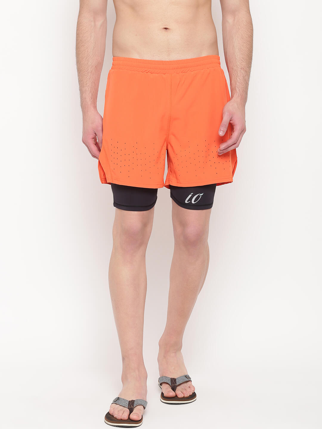 Orange Shorts with Jammers