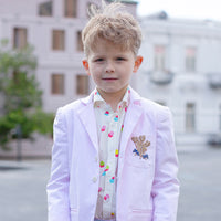 Gentleman Blazer-Light Pink