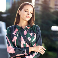 Marbled Mayhem Shirt Dress