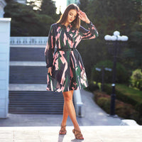 Marbled Mayhem Shirt Dress