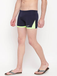 Navy-Green Aquashorts