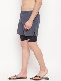 Grey Shorts with Jammers