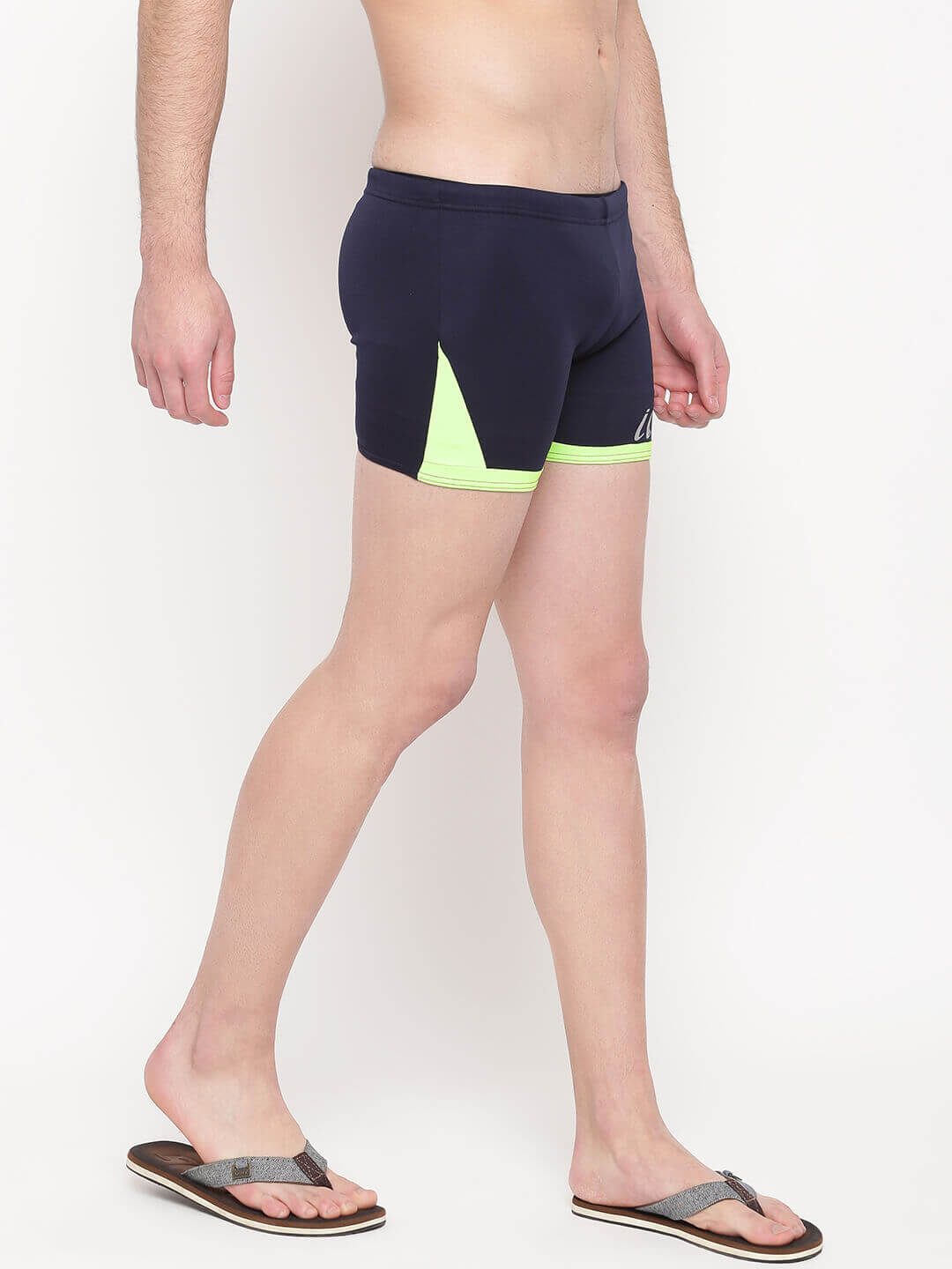 Navy-Green Aquashorts