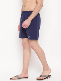 Navy & Red Reversible Shorts