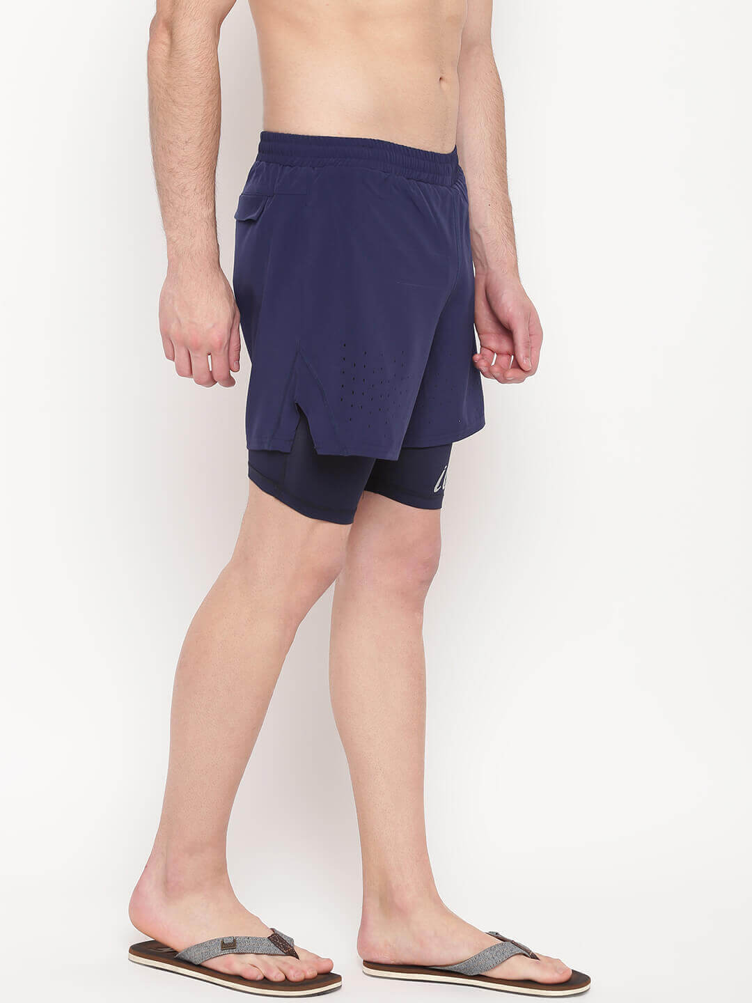 Navy Shorts with Jammers