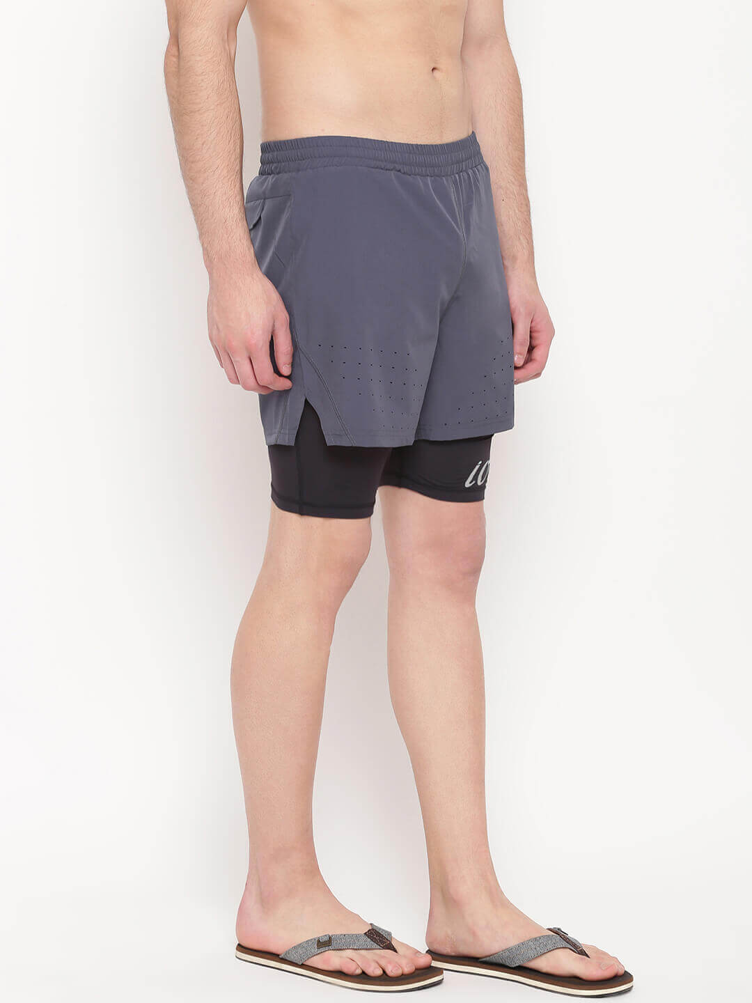 Grey Shorts with Jammers