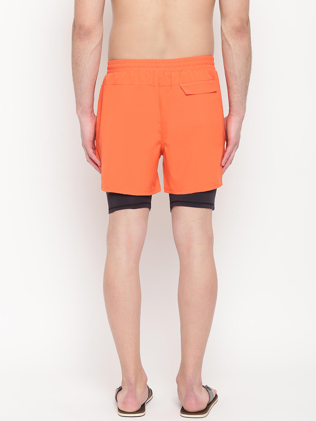 Orange Shorts with Jammers