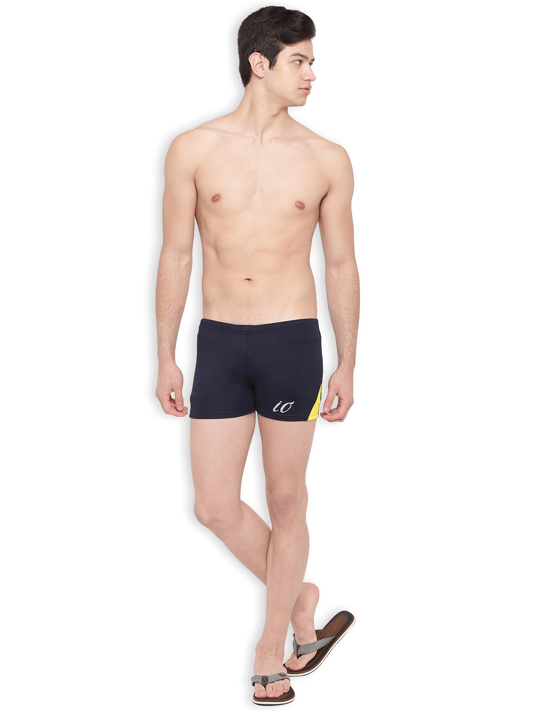 Navy-Yellow Aquashorts