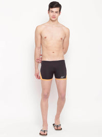 Black-Orange Aqaushorts