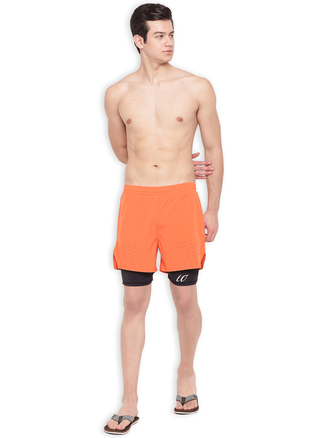 Orange Shorts with Jammers