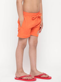 Orange & Grey Reversible shorts