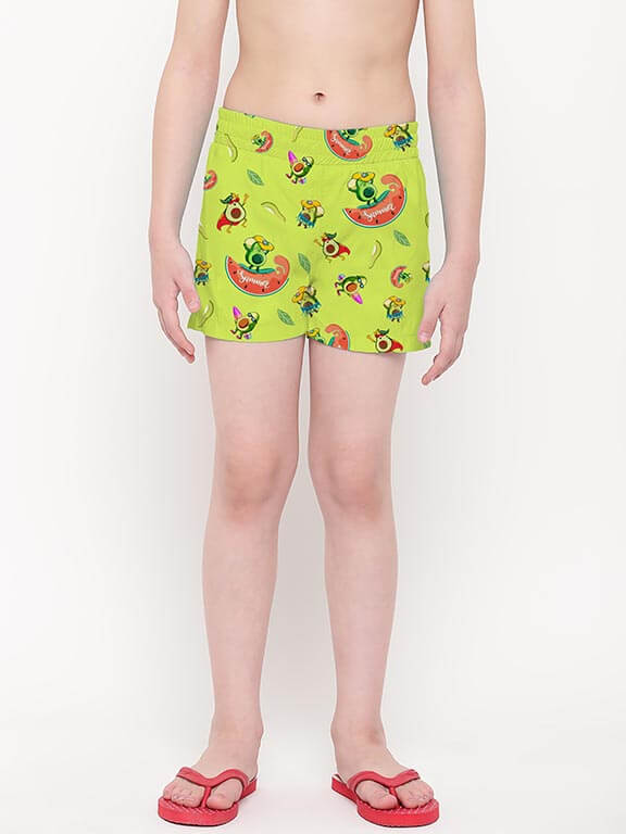 Avocado and Watermelon Fun in the Sun Shorts