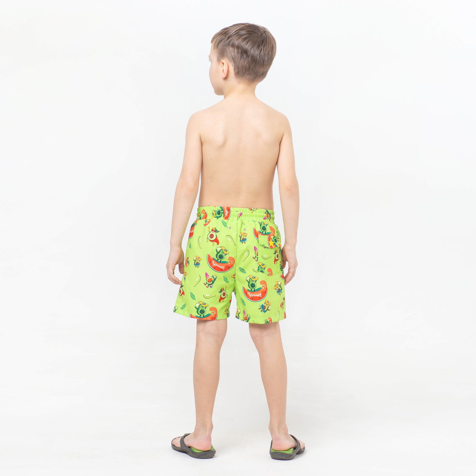 Avocado and Watermelon Fun in the Sun Shorts