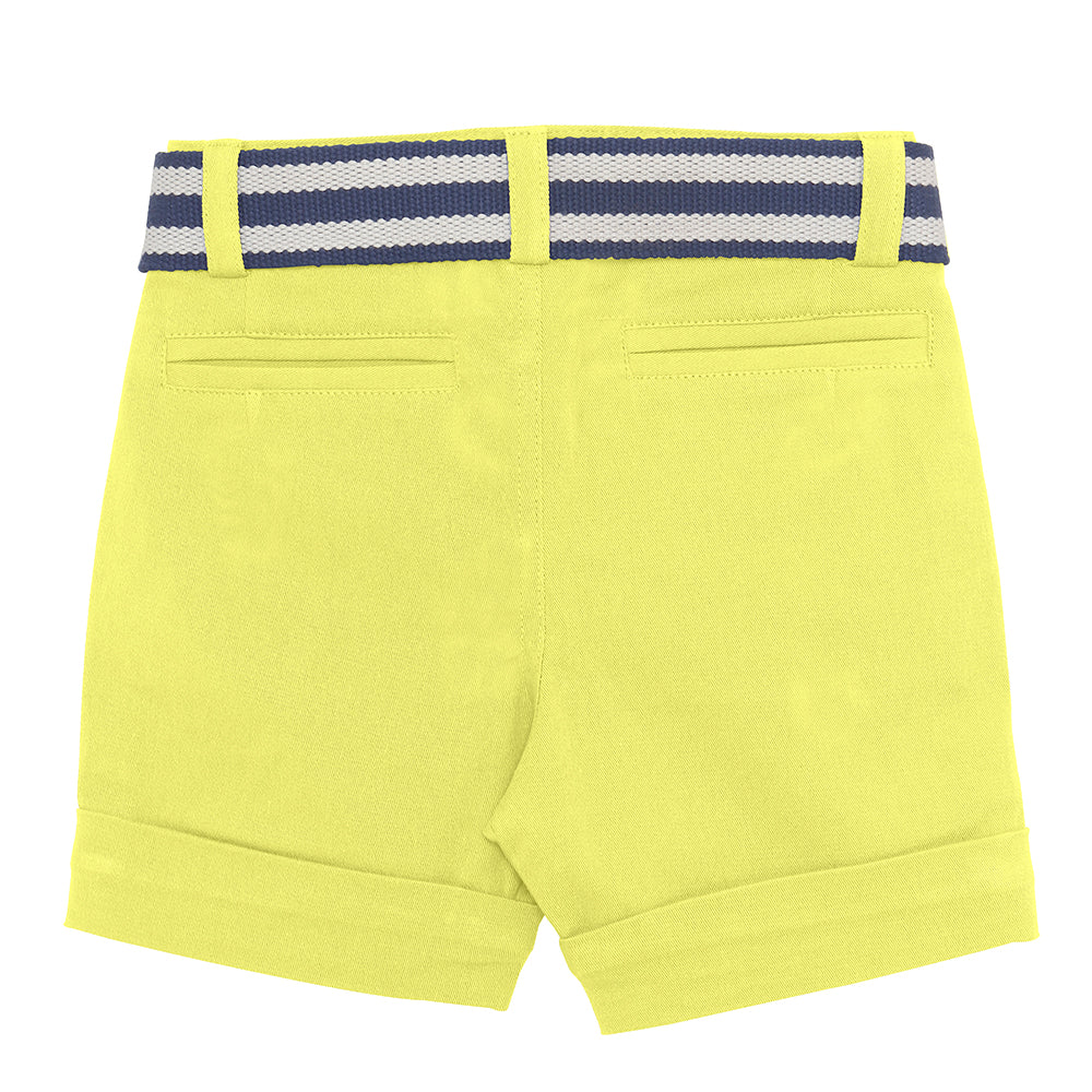 Autum Breeze Shorts-Yellow