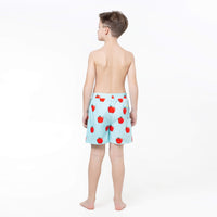 Blue Crisp Apples Fun in the Sun Shorts