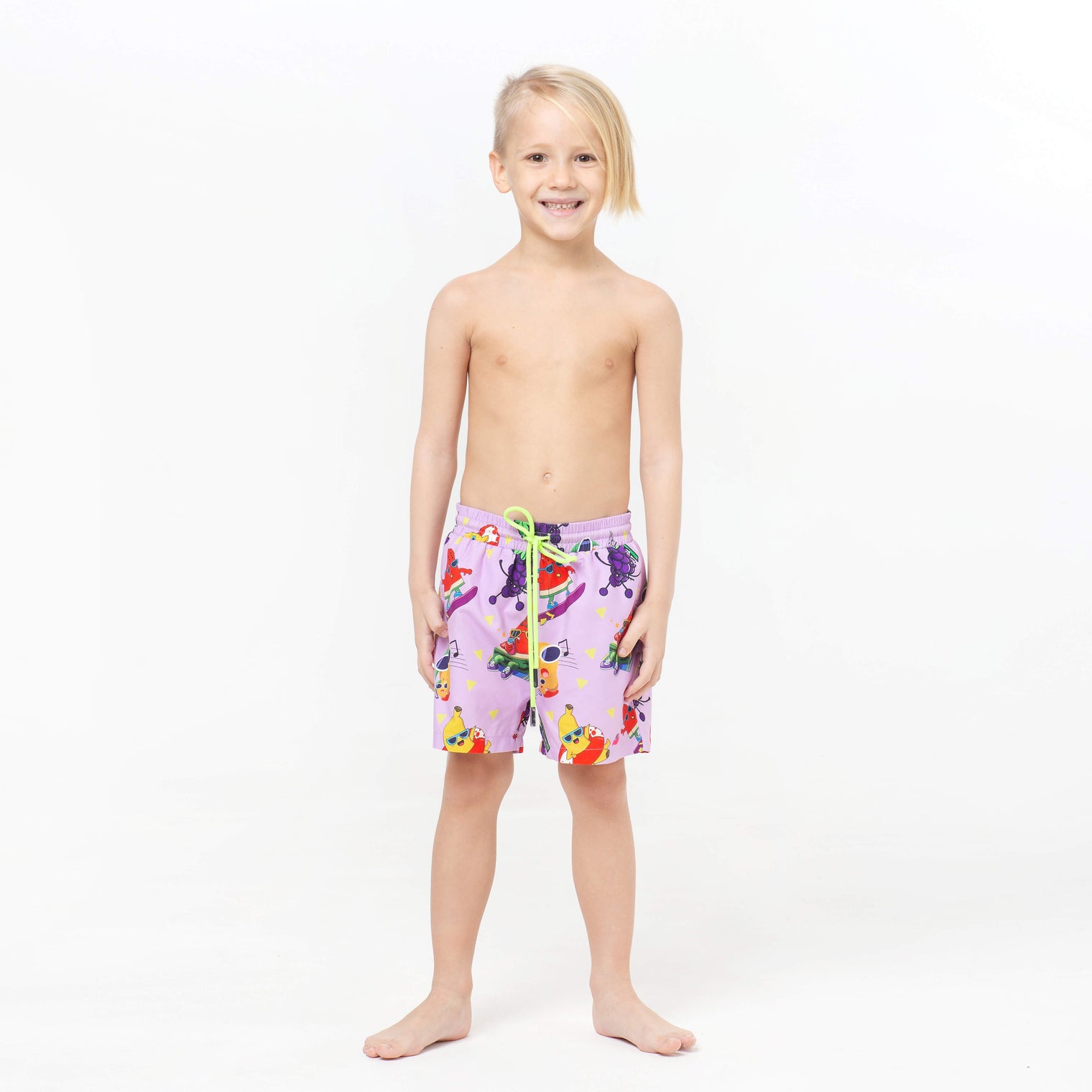 Fruity Surf Party Fun in the Sun Shorts