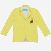 Gentleman Blazer-Yellow