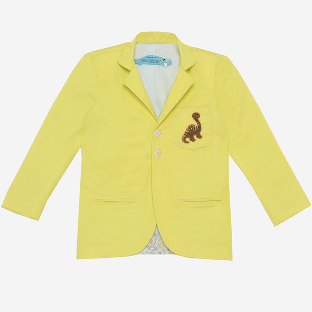 Gentleman Blazer-Yellow