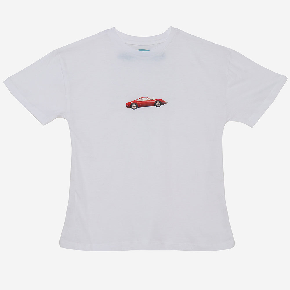 The Mark Speedster Tee /One car-White