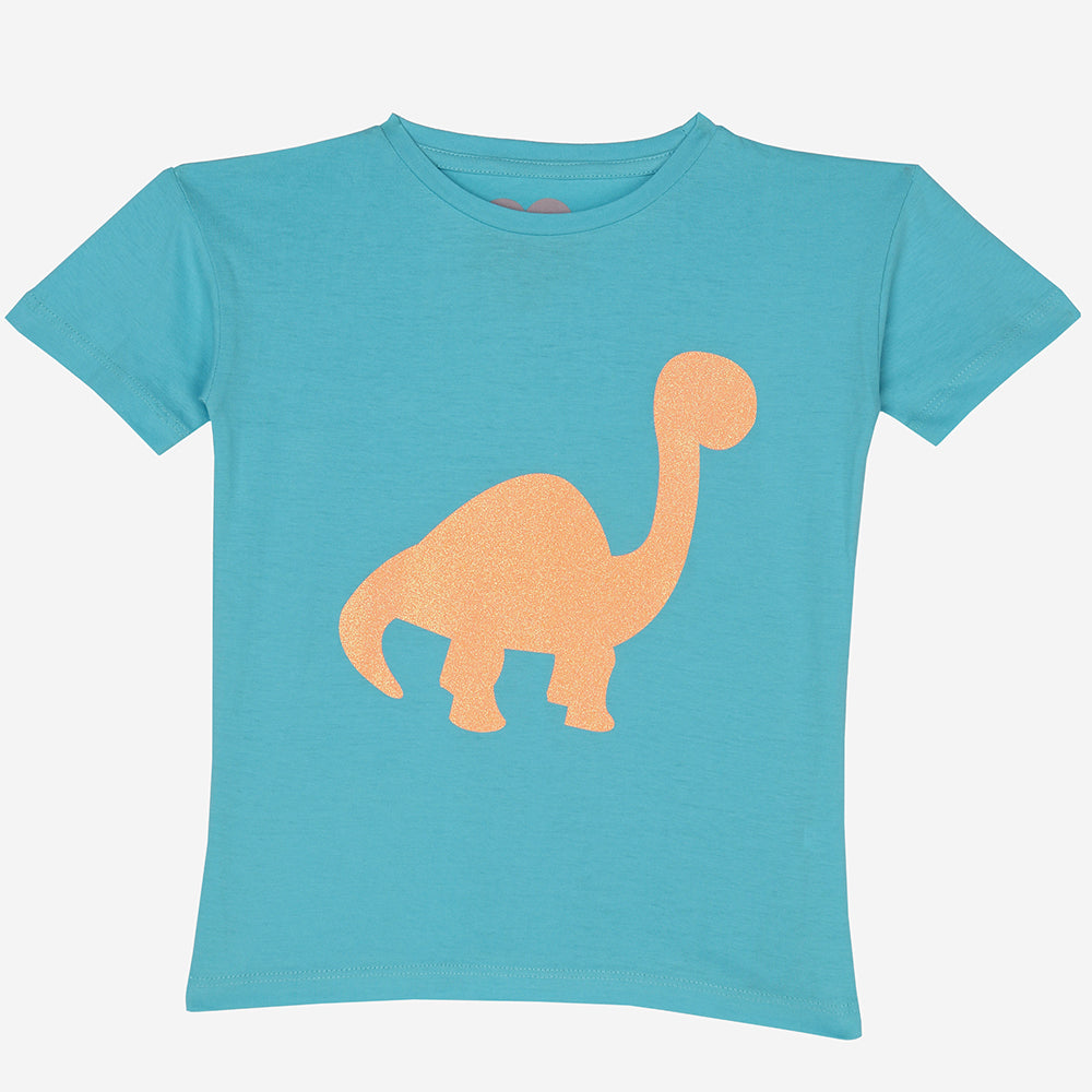 Aqua Blue Dinosaur