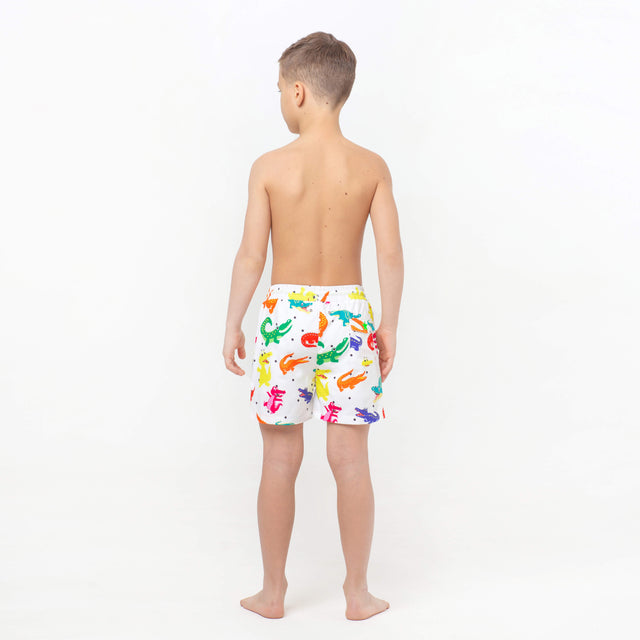Multicolored Crocs  Fun in the Sun Shorts