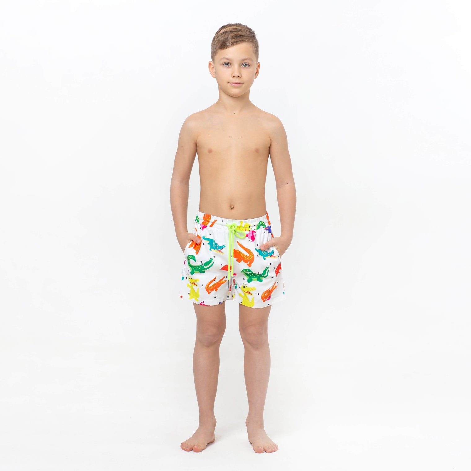 Multicolored Crocs  Fun in the Sun Shorts