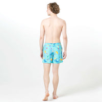 Parrots and Tropical Fruits Fun in the Sun Shorts