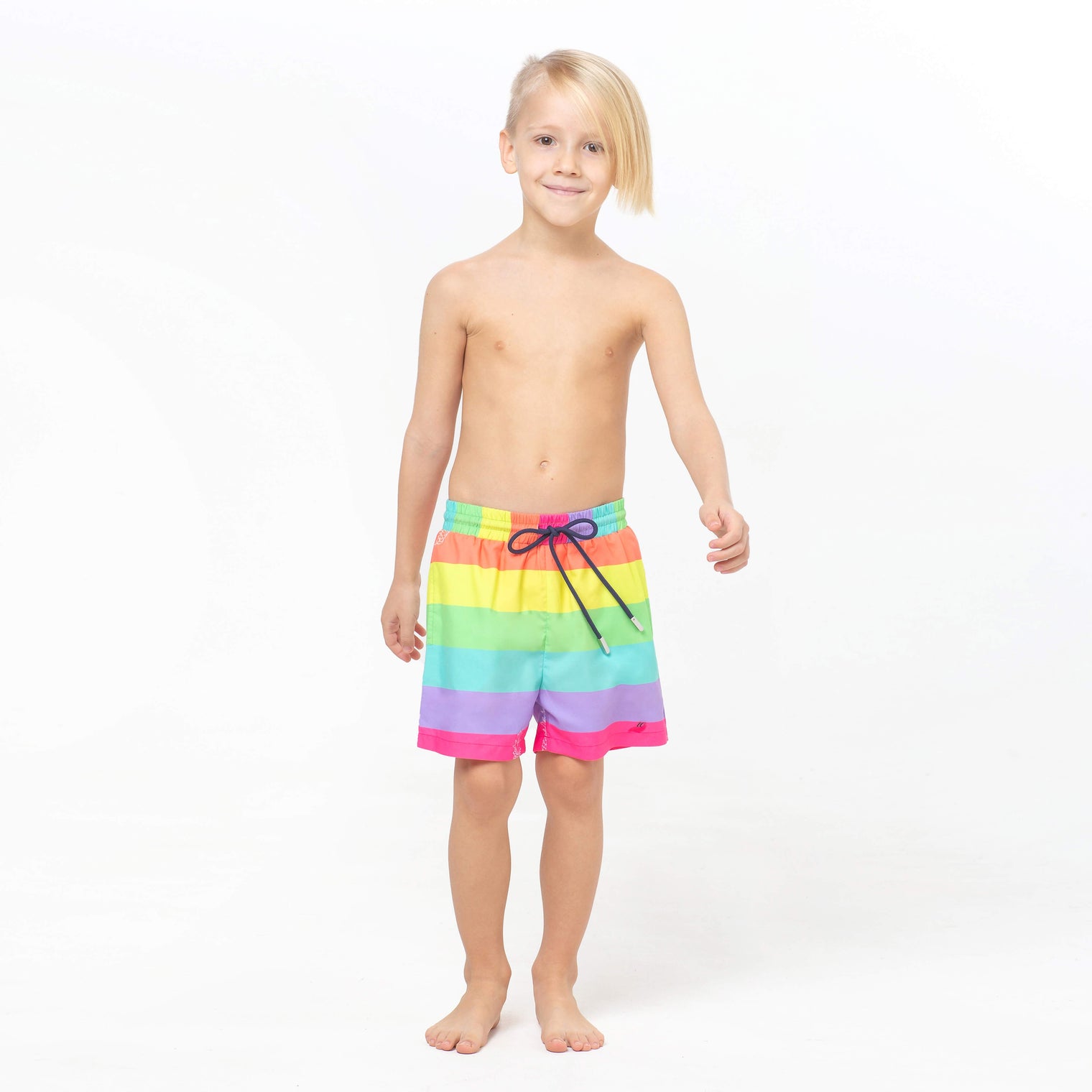 Rainbow Stripes Fun in the Sun Shorts